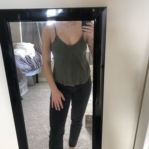 Army green tank